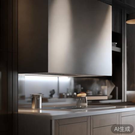 容声油烟机758，简约高端厨房