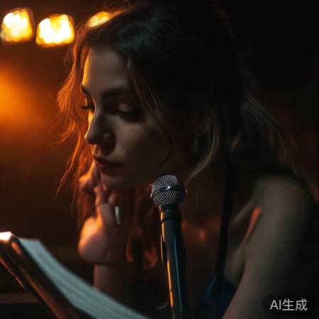 女神大方承认歌声不搭调