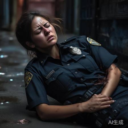 女警英勇受伤，勇敢成负担