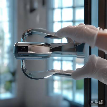 智能锁感应区，定期擦净更顺滑