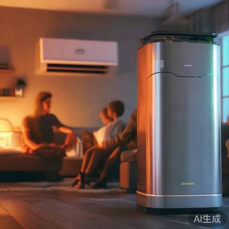 海豚空调制热快，节能省电神器！