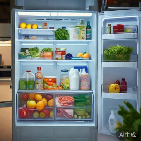 冰箱收纳，分类摆放