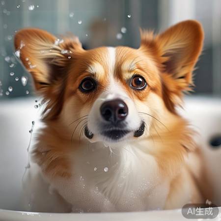 预洗柯基，洗得更轻松