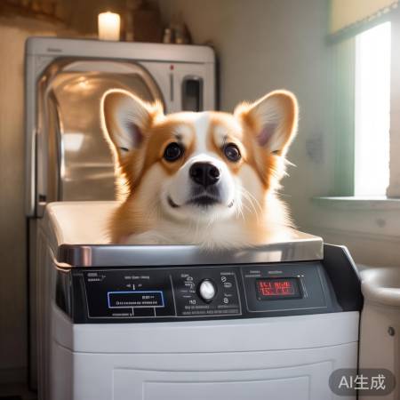 适宜温度洗柯基，3040℃滚筒