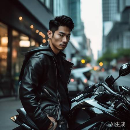 尹正卖摩托车为家人安全