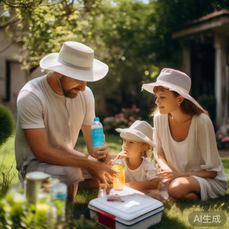 防晒补水避高温