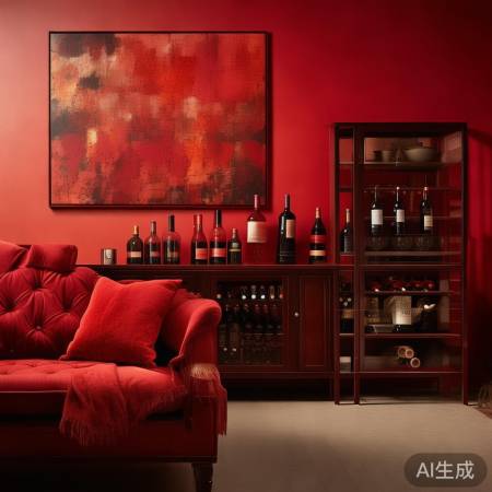 红色热情家居添彩