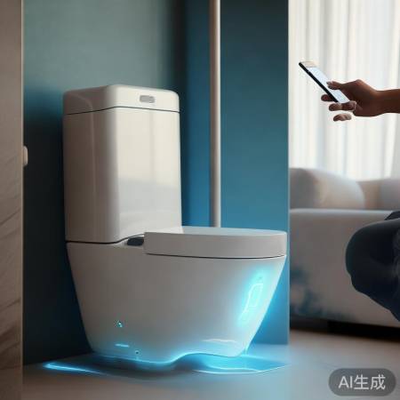 智能马桶，自动感应，遥控便捷