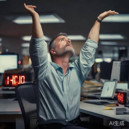 久坐危害大，每小时活动。