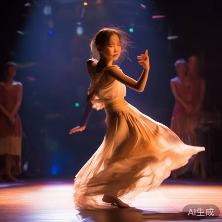 小婷舞动迷人眼