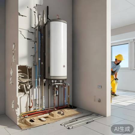 壁挂炉气管铺设流程