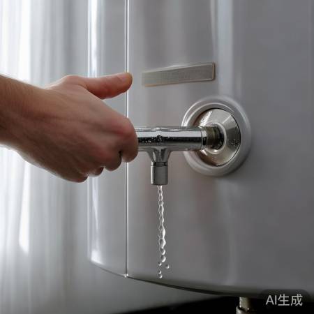 关闭进水阀，安全第一