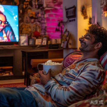 电视狂热者，笑到肚子疼！