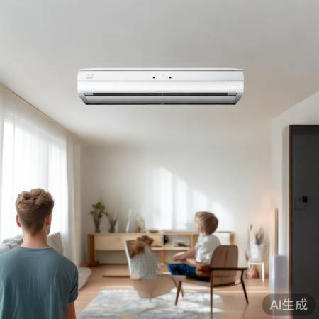 空调插座选高，美观又实用。