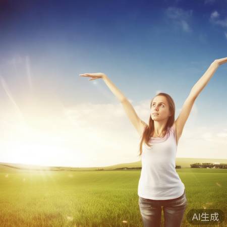 “积极心态，挑战生活”