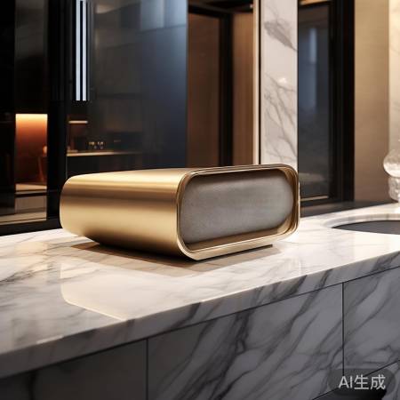 卫生间音箱，风格统一，雅致实用