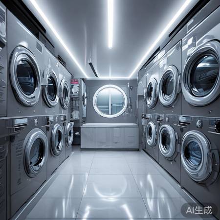 脱水电机设计精良，降噪减震，提