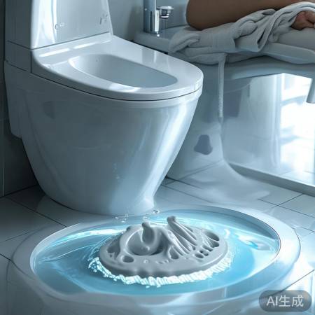 智能马桶自动清洁，生活更轻松