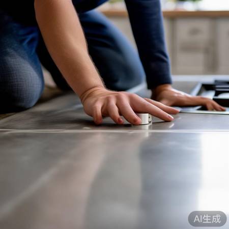 燃气灶底部找线扣