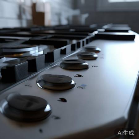 燃气灶火力调节数字键