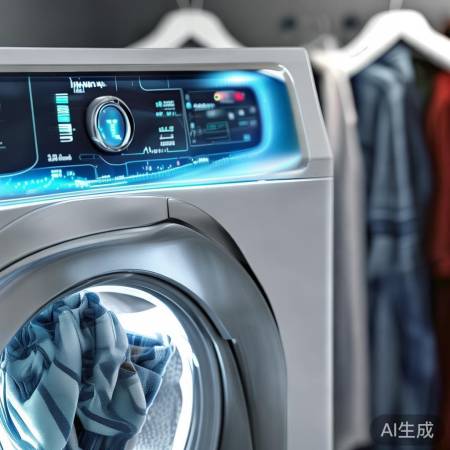洗衣机自动感应，省时省力