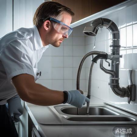 管道堵塞，细铁丝疏通