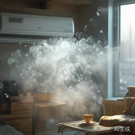 空调制热结露自然现象