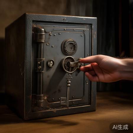 备用钥匙，锁未开慎用