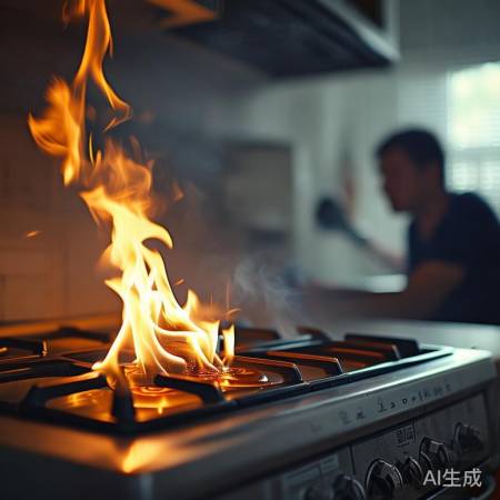 易燃油遇火险，后果严重