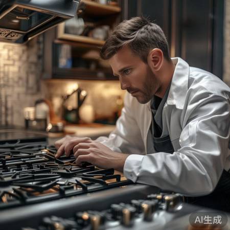 专业师傅修燃气灶，安全放心。