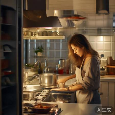 燃气灶安全使用，远离危险！