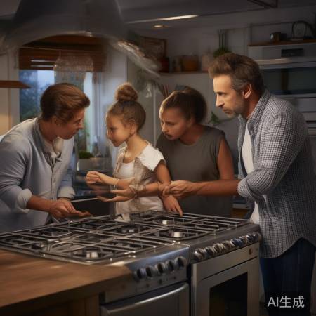 燃气灶电池漏液，注意检查与维护