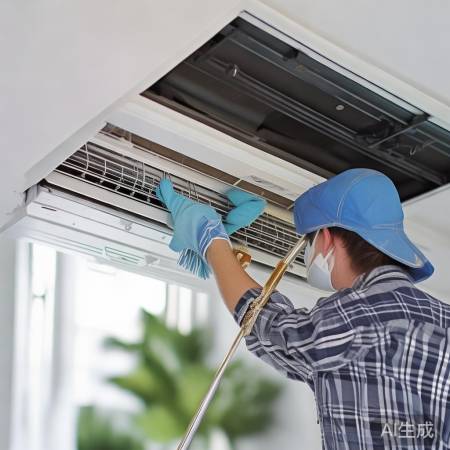 空调风道清洗完成