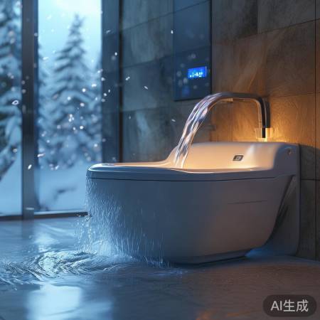 智能马桶温控冲力，冬日温暖体验