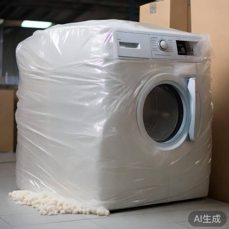 洗衣机安全包装中