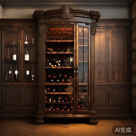 小型红酒柜：储酒佳品，家居古典