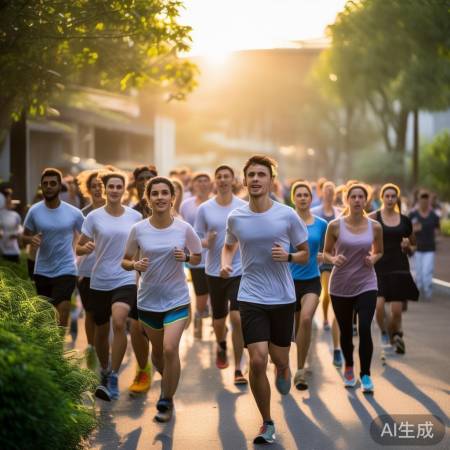 广东高校试点跑步3公里