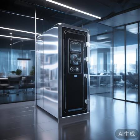 时尚智能保险柜，远程监控新潮流