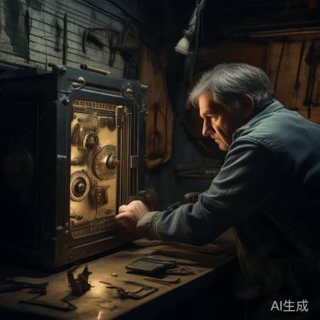 揭秘老式机械保险柜