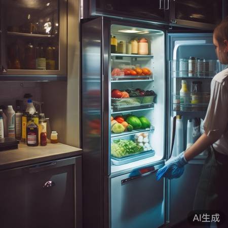 冰箱清洁，食材安全有保障