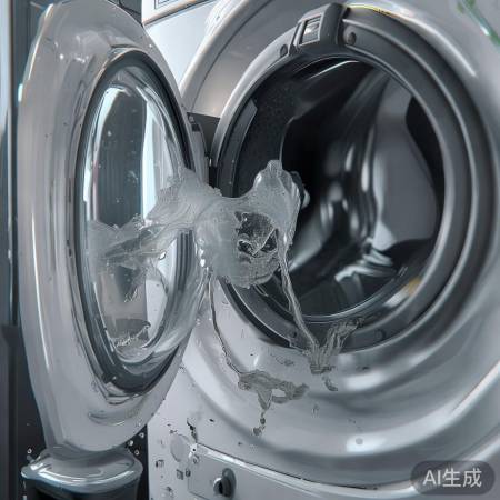 洗衣机启动需检查排水管