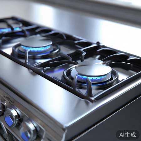 不锈钢灶盘，耐热耐用。