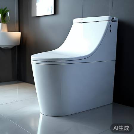 无水箱智能马桶，卫生方便，细菌