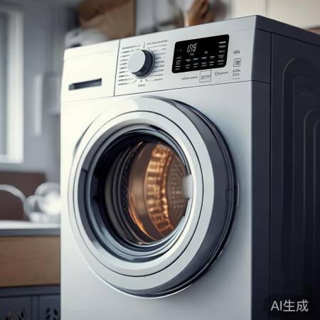 滚筒洗衣机洗前关好门，选对程序