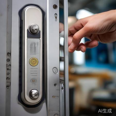 指纹门使用不当，注意轻柔操作