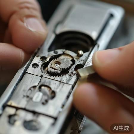 齿轮损坏，考虑换锁或修复