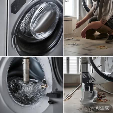 洗衣机水位异常，检查进水阀、排