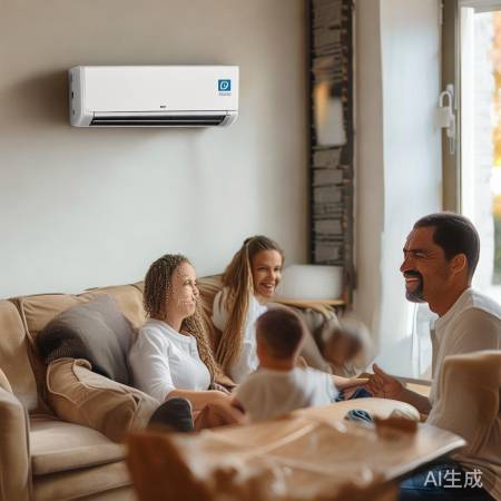 海尔中央空调配三菱内机，节能环