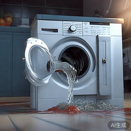 洗衣机排水不畅，水位不断上升