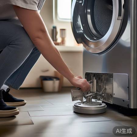 检查洗衣机排水泵是否灵活